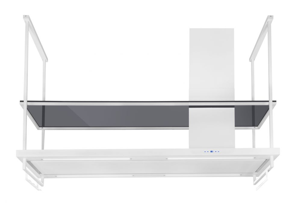 Hota insula Metropolis Premium Glass White Matt - Alb Mat - fotografie de produs 21