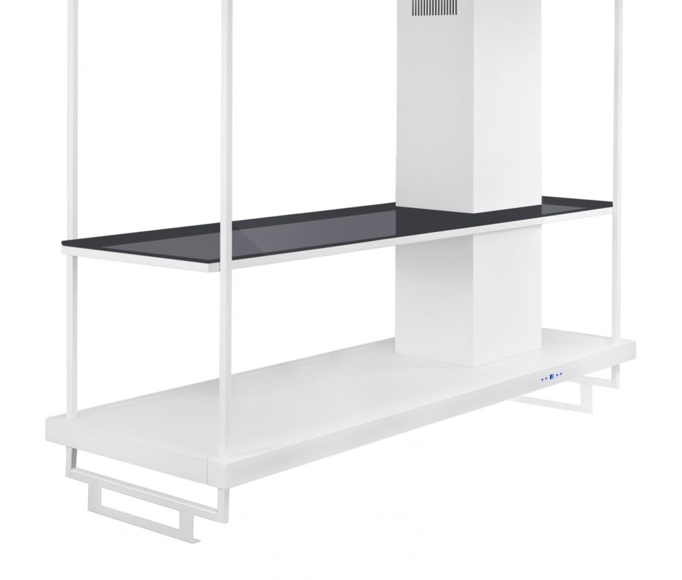 Hota insula Metropolis Premium Glass White Matt - Alb Mat - fotografie de produs 20