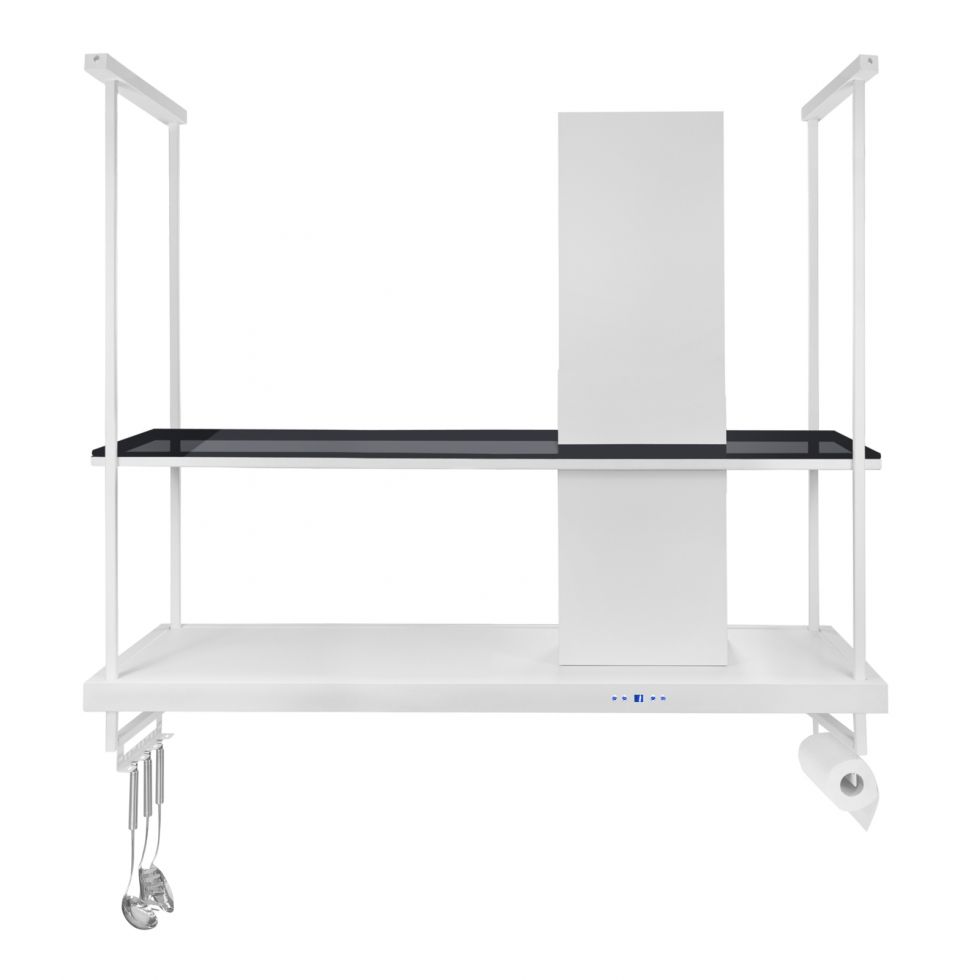 Metropolis Premium Glass White Matt