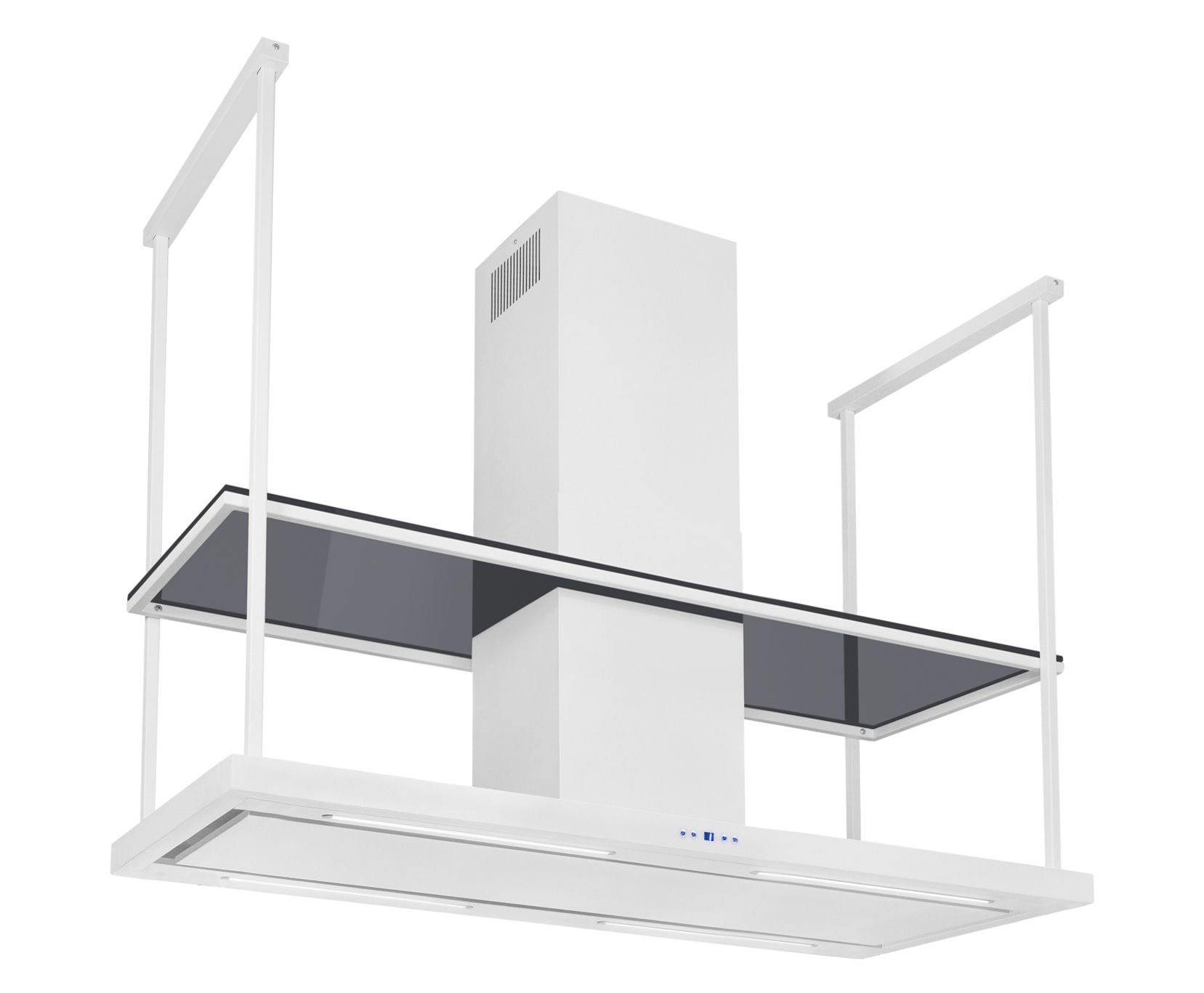 Centropolis Elite Glass White Matt