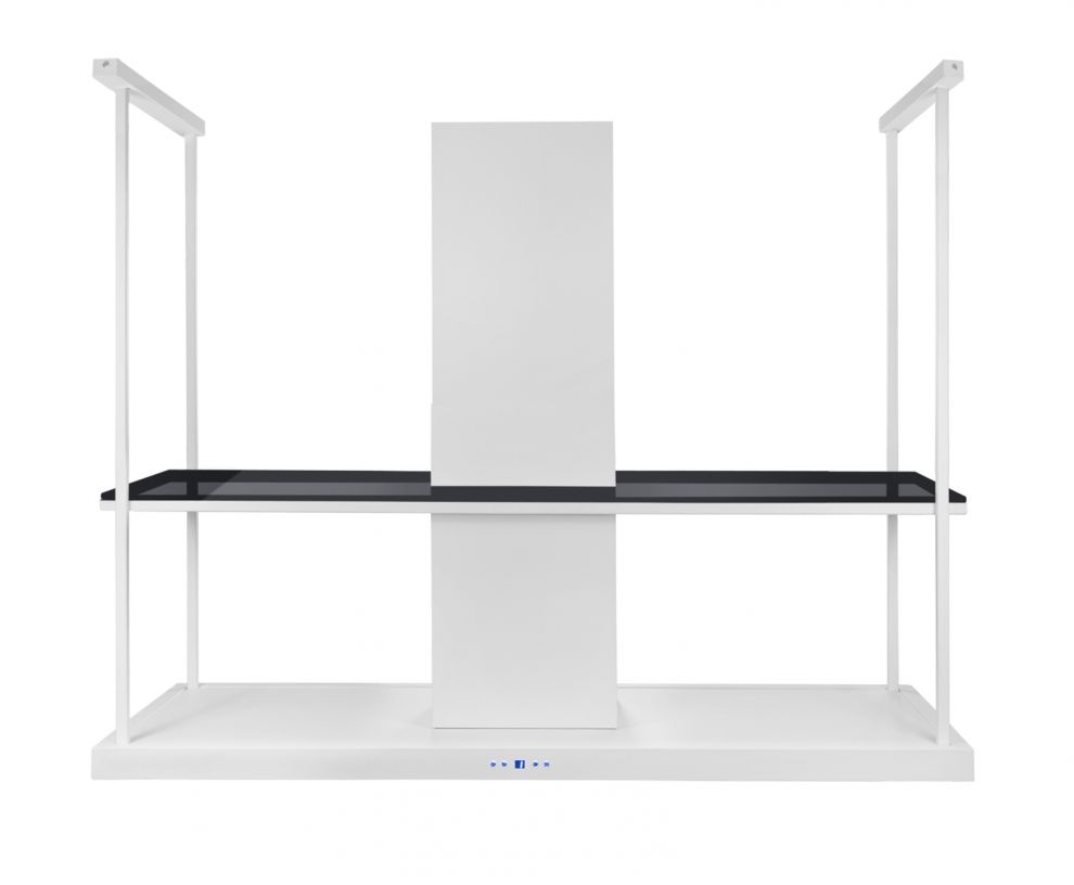 Hota insula Centropolis Elite Glass White Matt - Alb Mat - fotografie de produs 11