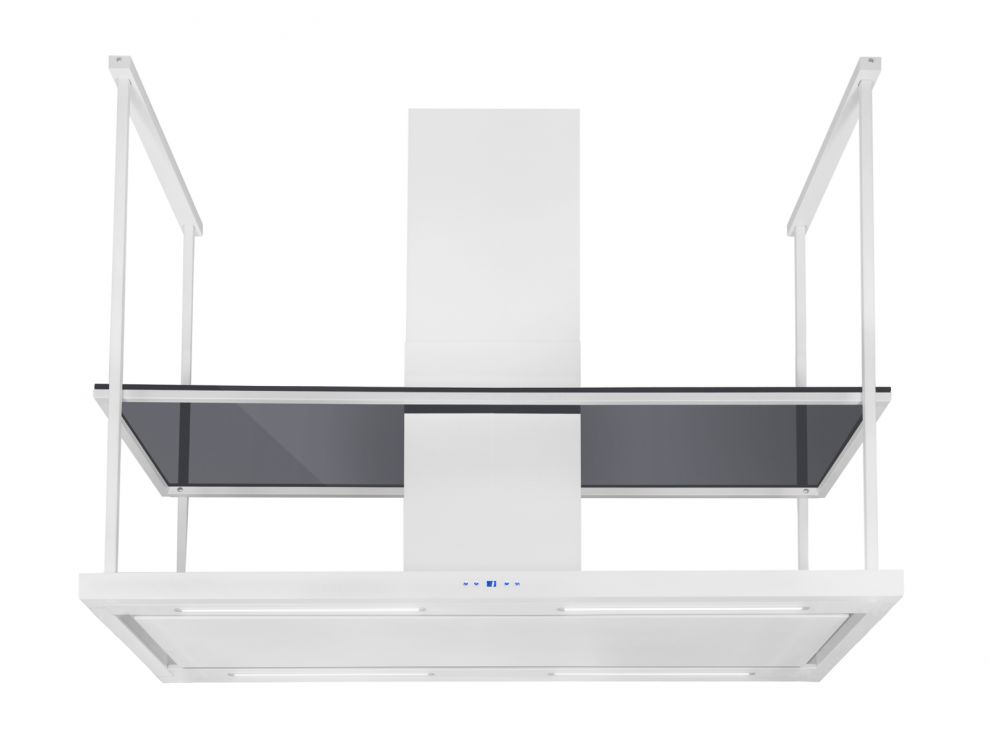 Hota insula Centropolis Elite Glass White Matt - Alb Mat - fotografie de produs 13