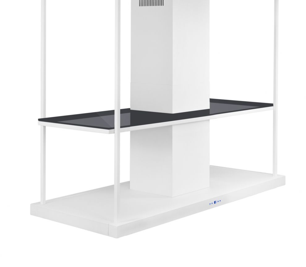 Hota insula Centropolis Elite Glass White Matt - Alb Mat - fotografie de produs 14