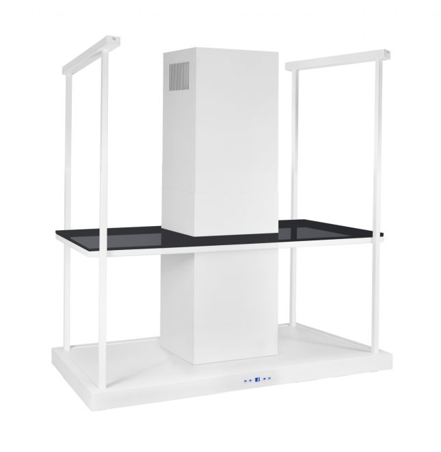 Hota insula Centropolis Elite Glass White Matt - Alb Mat - fotografie de produs 16