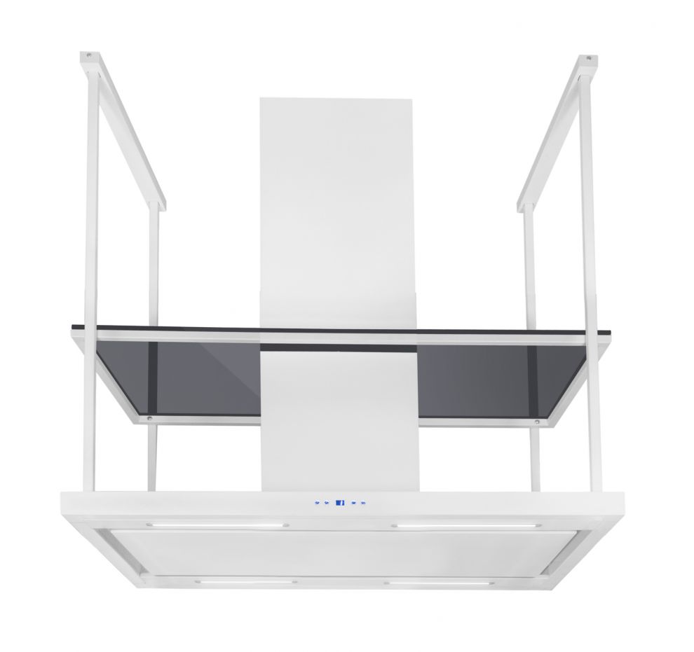 Hota insula Centropolis Elite Glass White Matt - Alb Mat - fotografie de produs 17