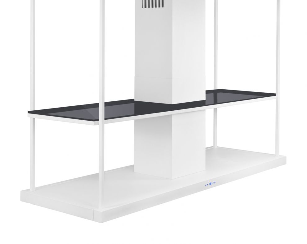 Hota insula Centropolis Elite Glass White Matt - Alb Mat - fotografie de produs 22