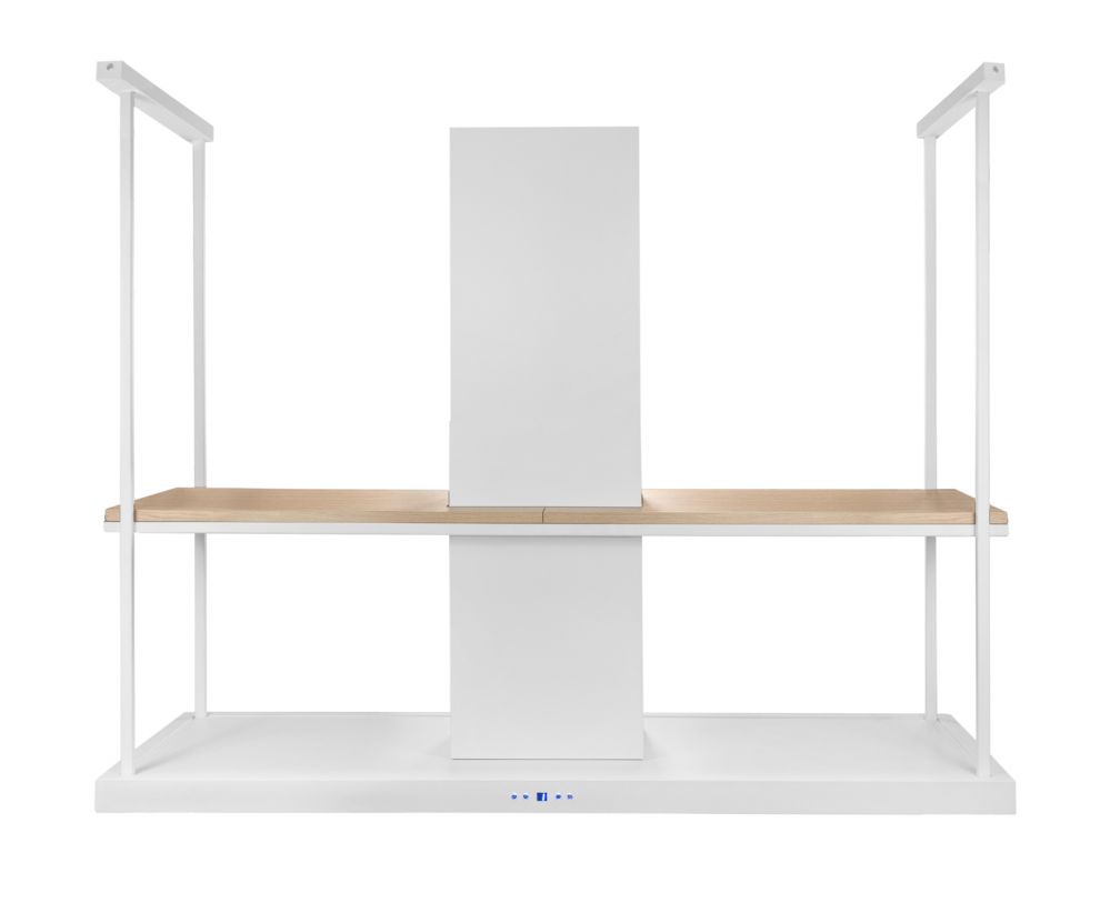 Hota insula Centropolis Elite Wood White Matt - Alb Mat - fotografie de produs 11