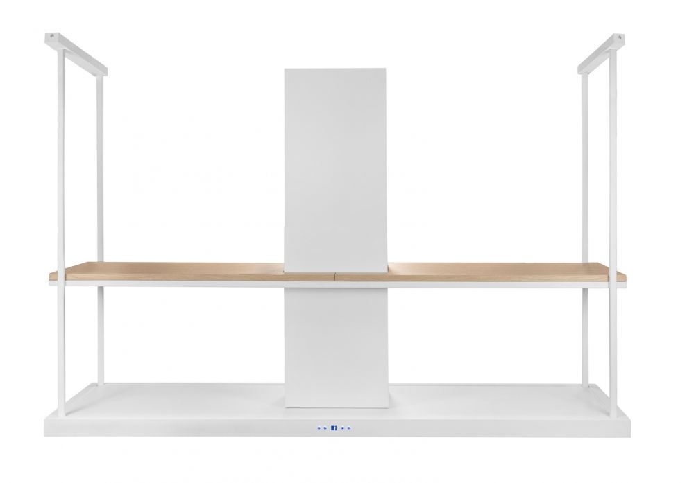 Hota insula Centropolis Elite Wood White Matt - Alb Mat - fotografie de produs 19