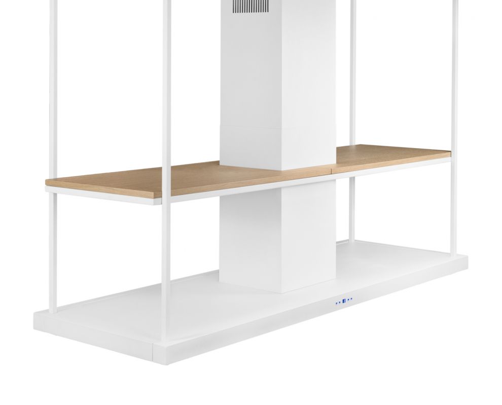 Hota insula Centropolis Elite Wood White Matt - Alb Mat - fotografie de produs 22