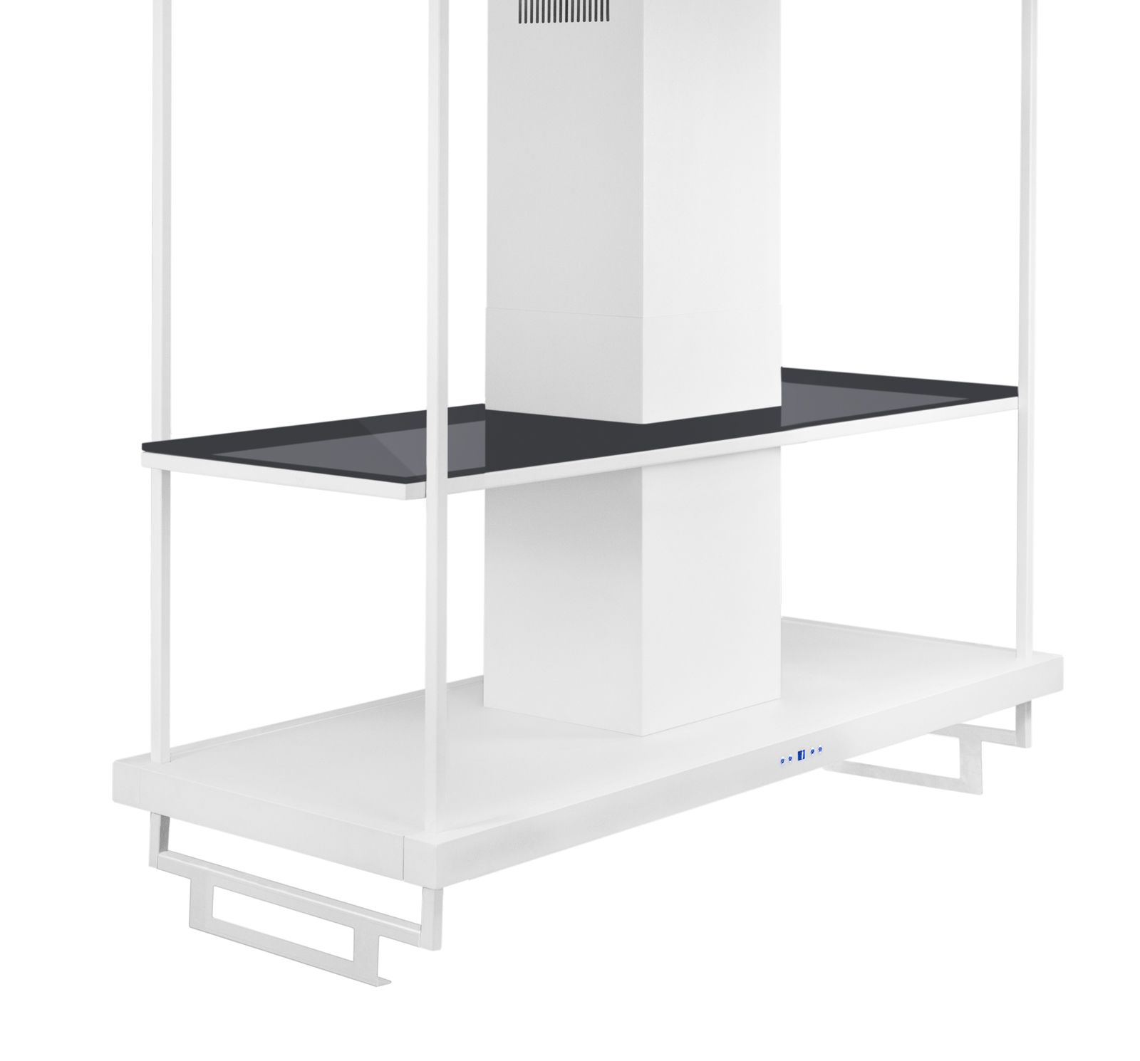 Centropolis Premium Glass White Matt