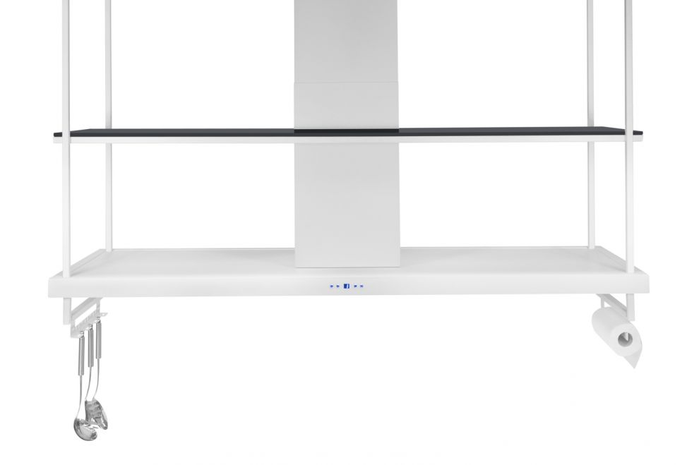 Hota insula Centropolis Premium Glass White Matt - Alb Mat - fotografie de produs 22