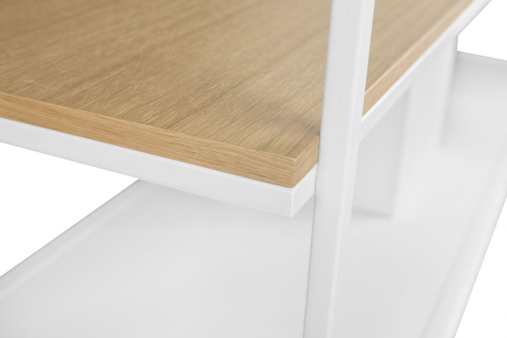 Hota insula Centropolis Premium Wood White Matt - Alb Mat - fotografie de produs 6