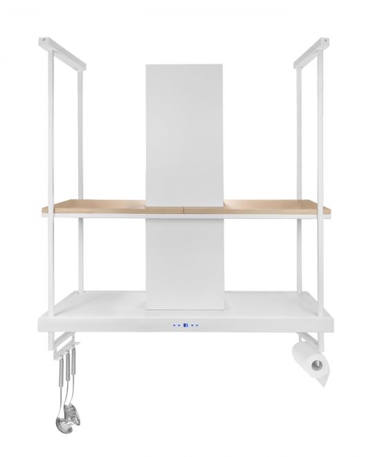 Hota insula Centropolis Premium Wood White Matt - Alb Mat - fotografie de produs 13