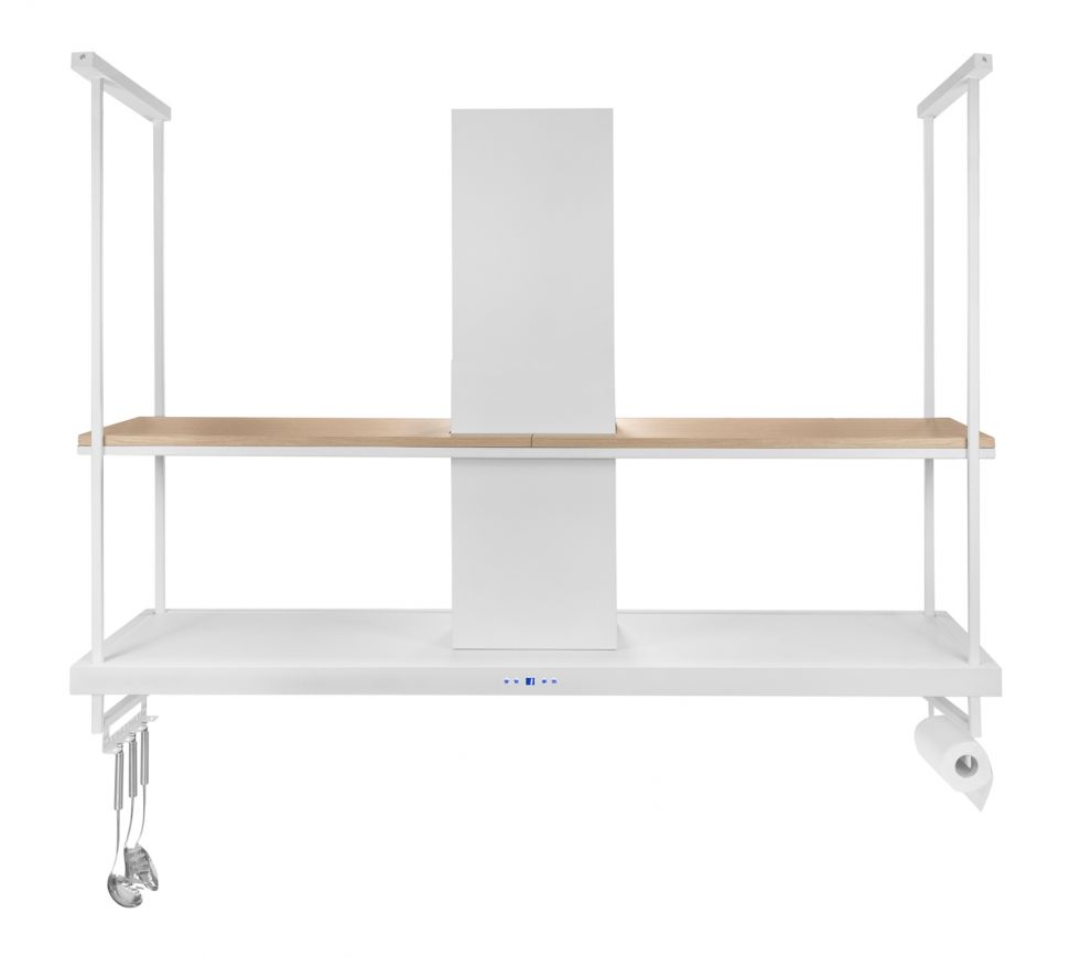 Hota insula Centropolis Premium Wood White Matt - Alb Mat - fotografie de produs 17