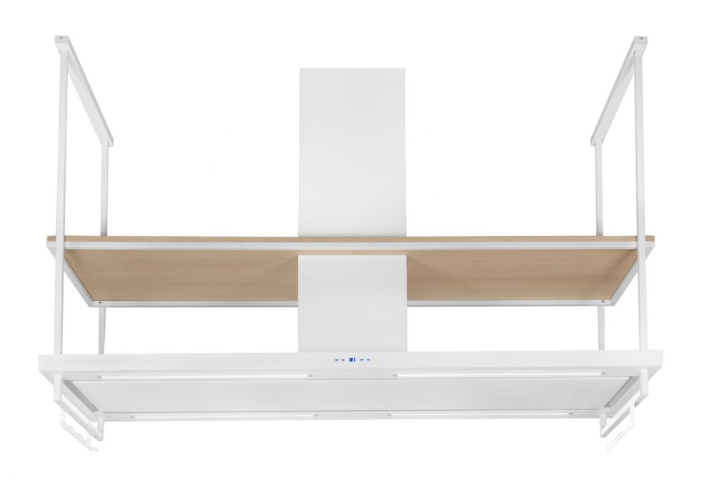 Hota insula Centropolis Premium Wood White Matt - Alb Mat - fotografie de produs 19