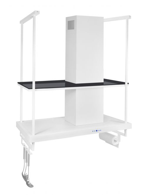 Hota insula Metropolis Premium Glass White Matt - Alb Mat - fotografie de produs 23