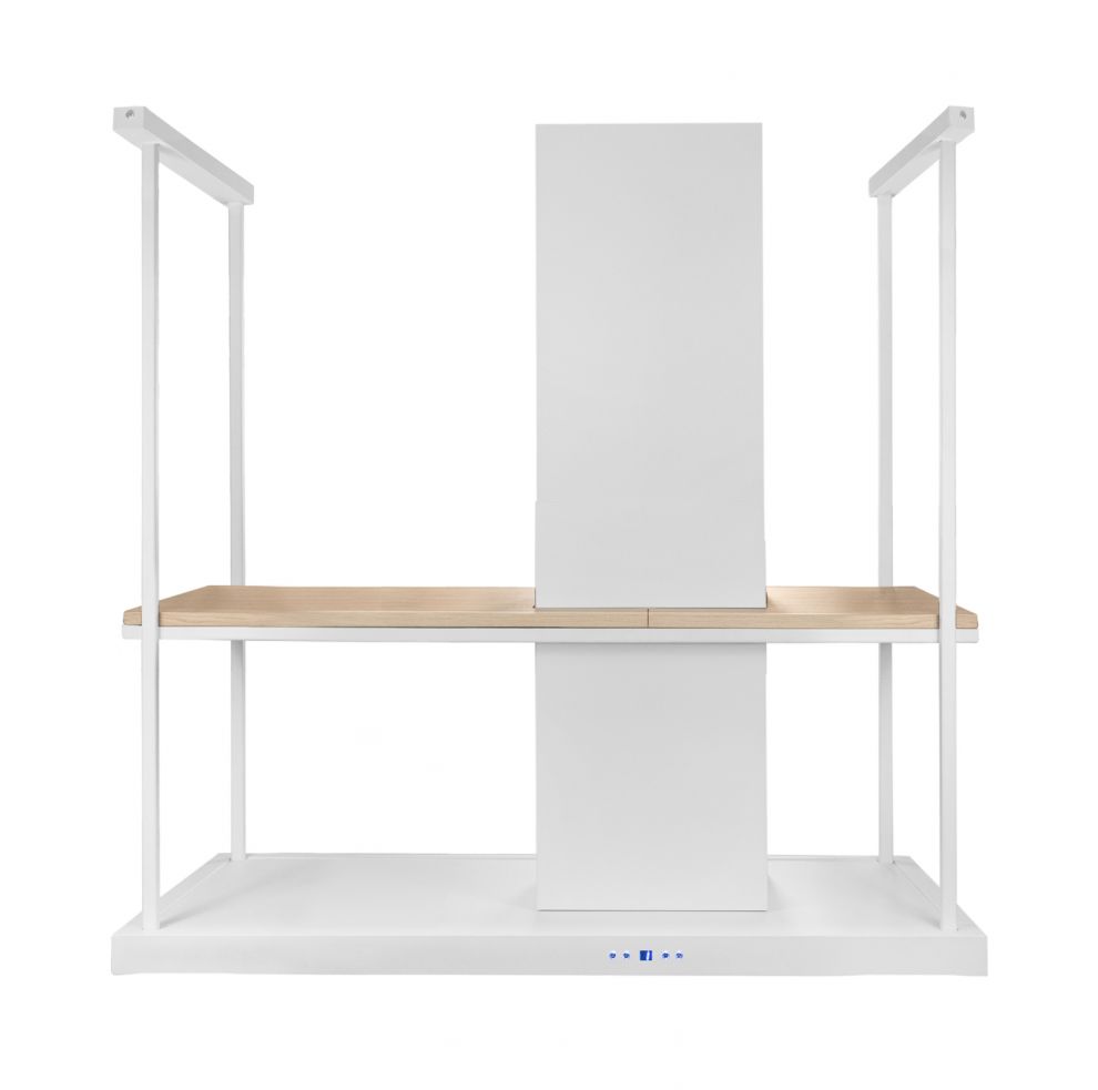 Hota insula Metropolis Premium Wood White Matt - Alb Mat - fotografie de produs 14