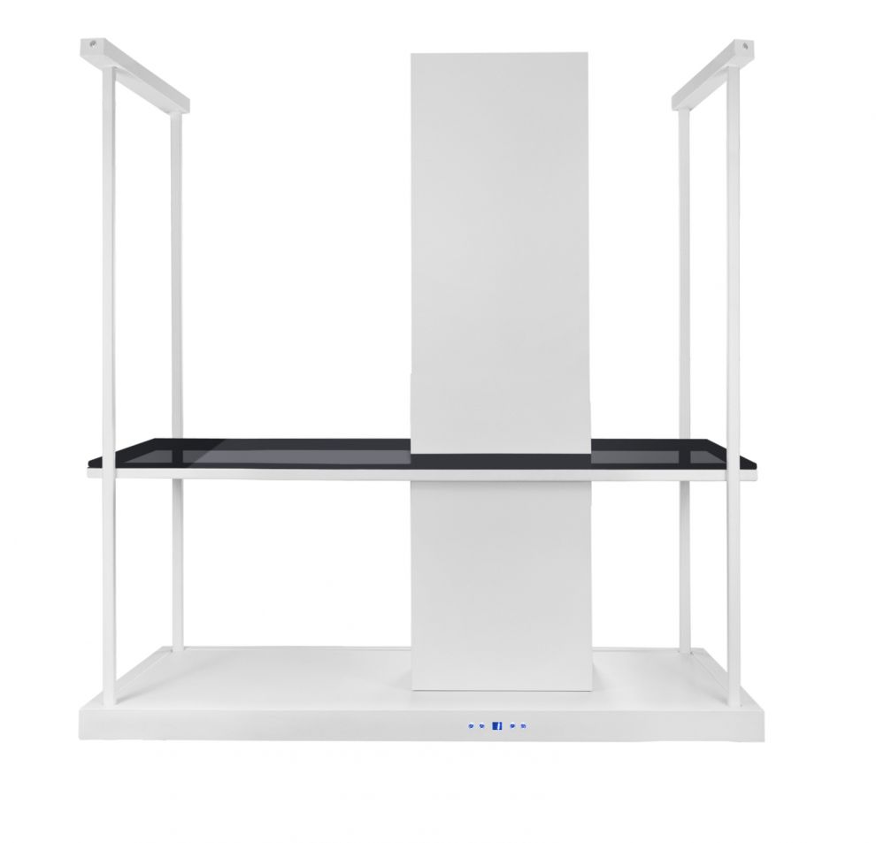 Hota insula Metropolis Elite Glass White Matt - Alb Mat - fotografie de produs 15