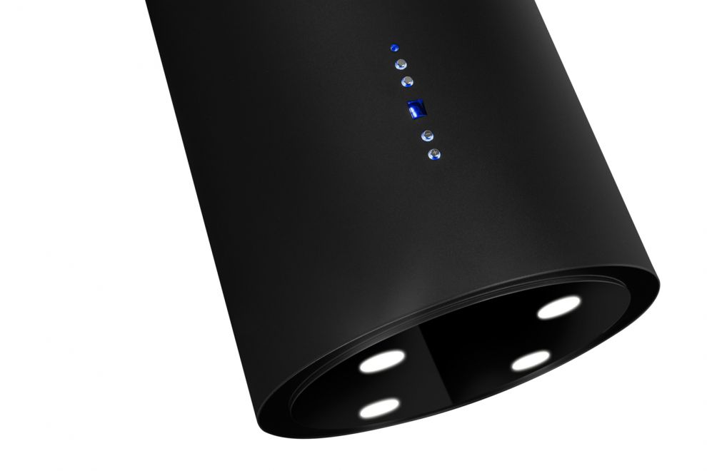 Hota decorative Tubo OR Black Matt - Negru Mat - fotografie de produs 11