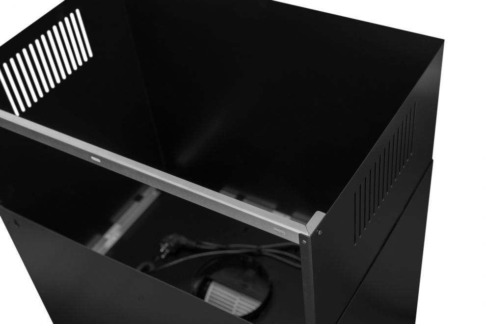 Hota decorative Quadro OR Max Black Matt - Negru Mat - fotografie de produs 7