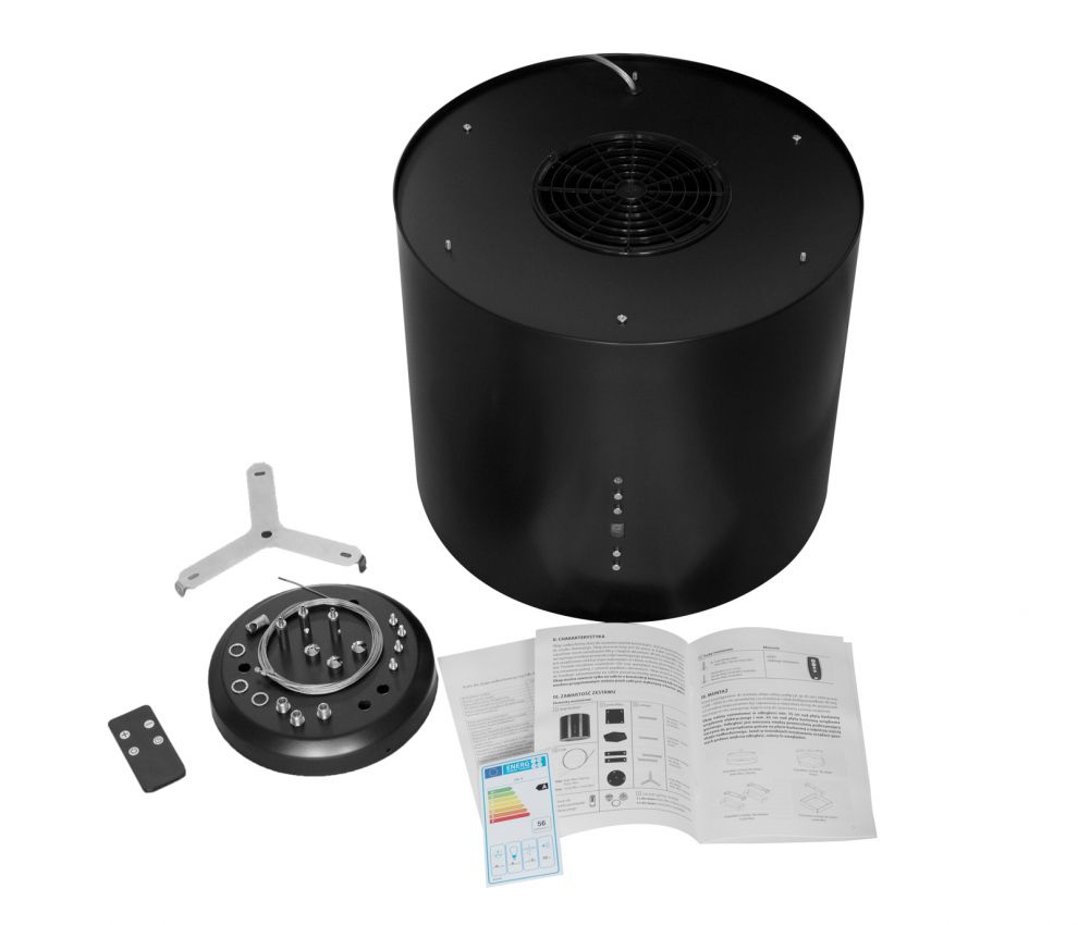 Hota insula Galaxy Black Matt - Negru Mat - fotografie de produs 7