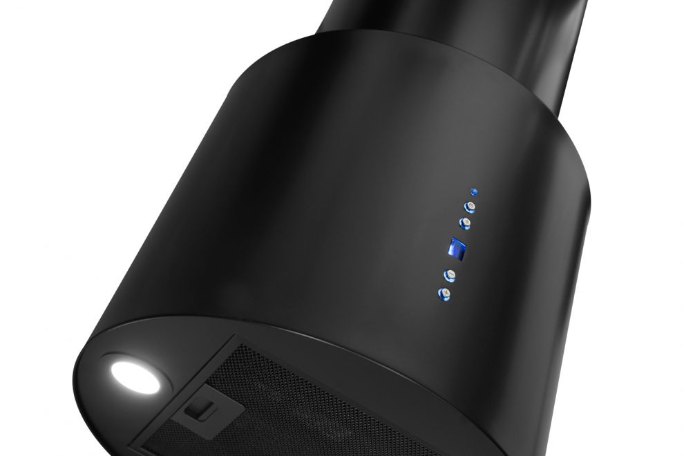 Hota insula Lorento Black Matt - Negru Mat - fotografie de produs 5