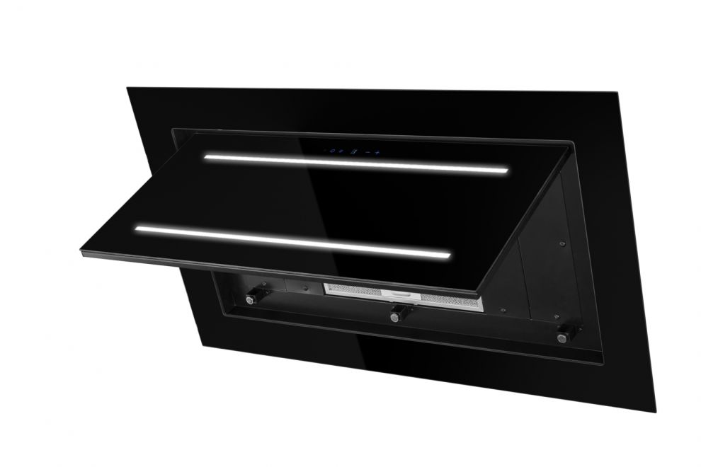 Hota De tavan Grand Super Slim Black - Negru lucios - fotografie de produs 7