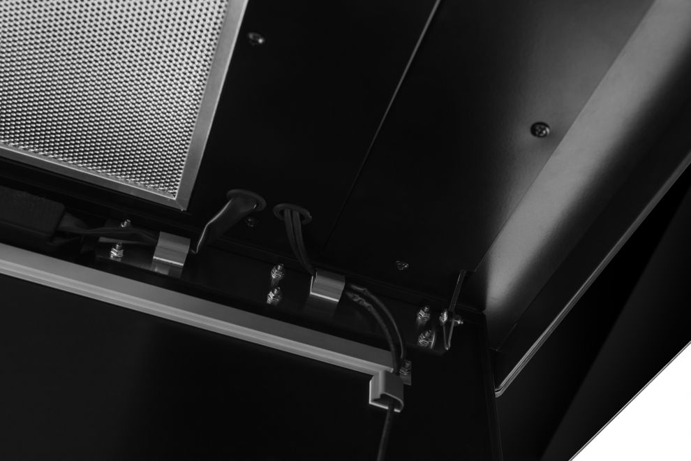 Hota De tavan Grand Super Slim Black - Negru lucios - fotografie de produs 10