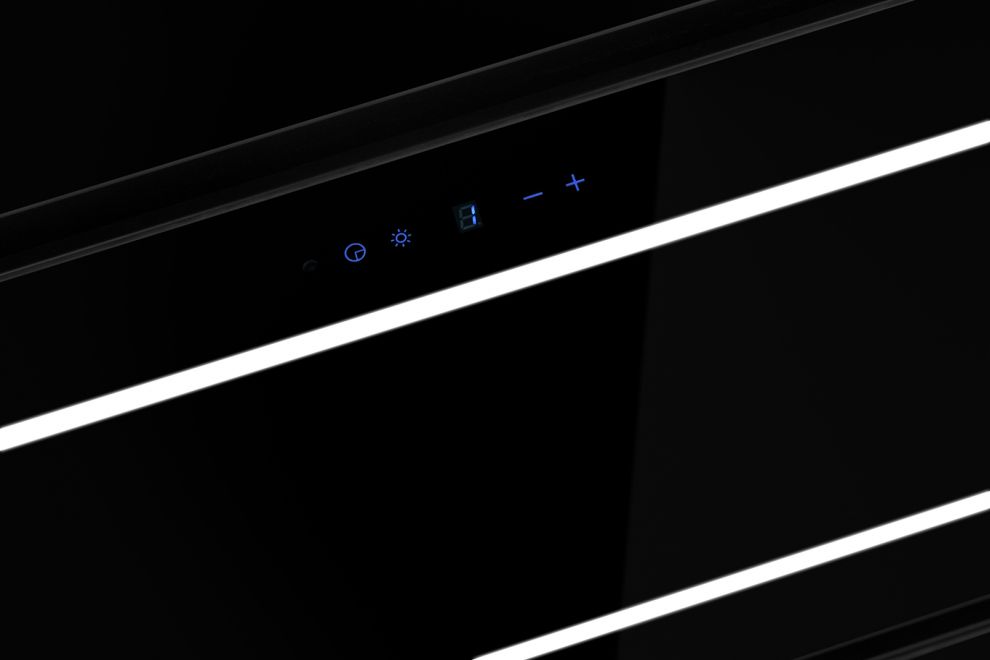 Hota De tavan Astor Black - Negru lucios - fotografie de produs 7