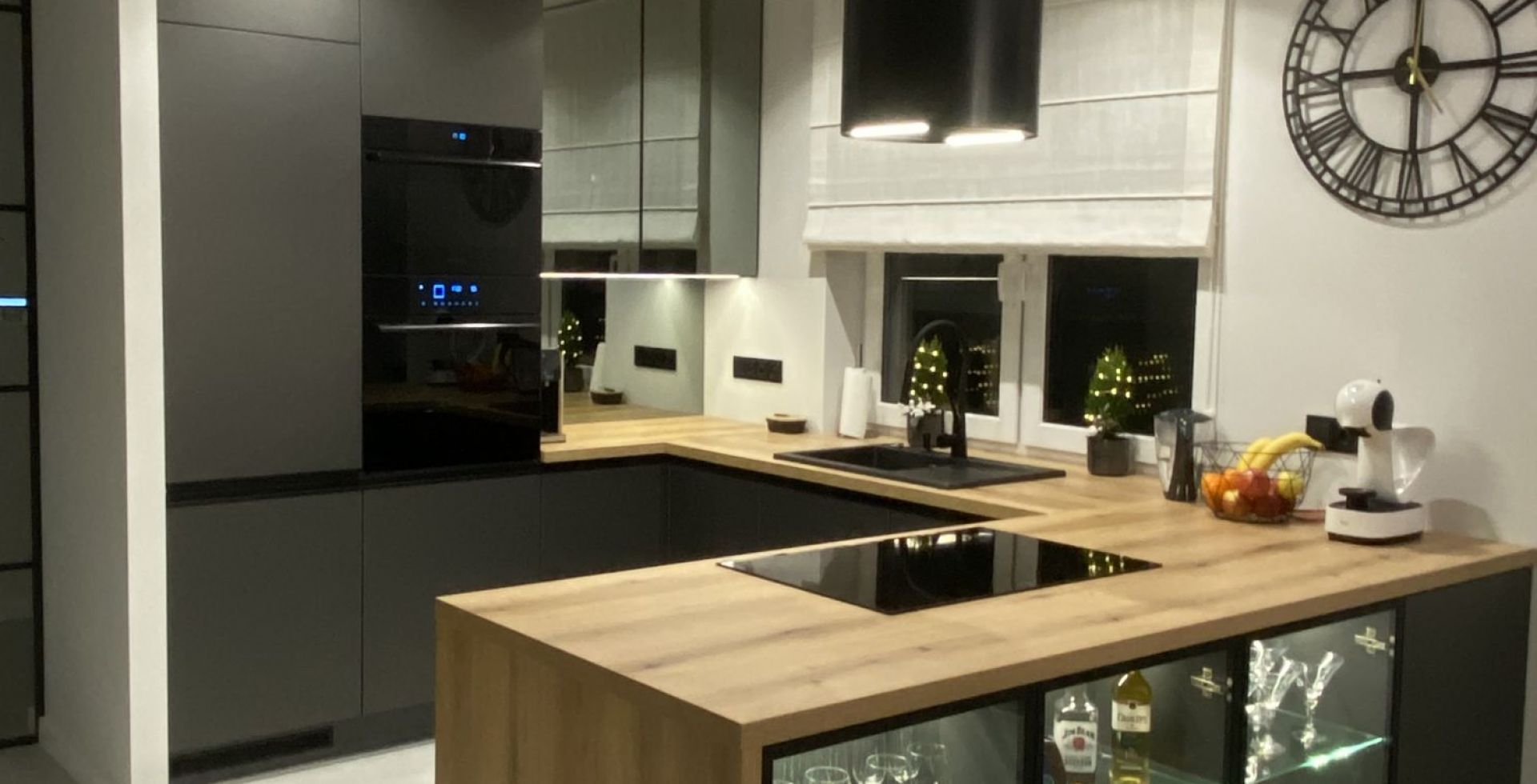 Hota Tuburi Cylindro 2STRIPS Black Matt - Negru Mat - Aranjament 8