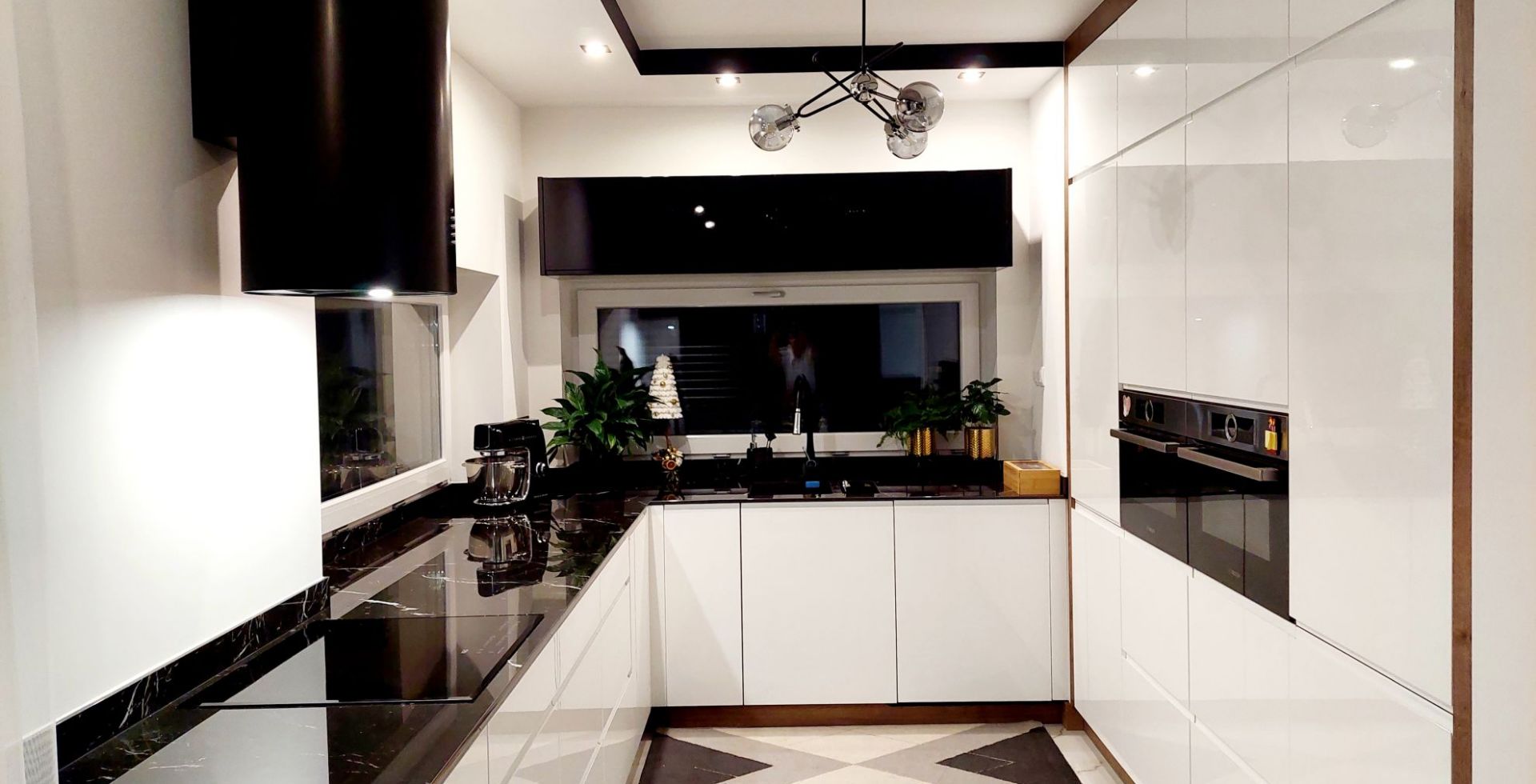 Hota decorative Cylindro OR Eco Black Matt - Negru Mat - Aranjament 6