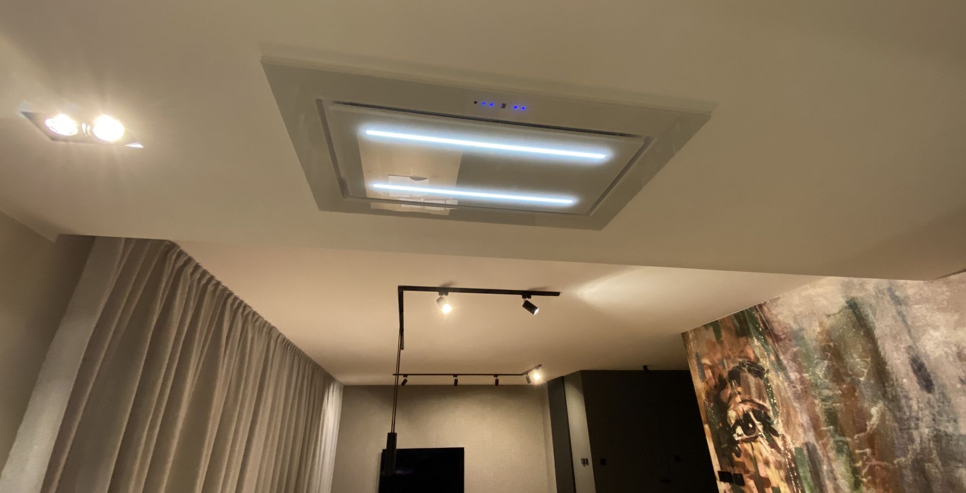 Hota De tavan Grand Super Slim White - Alb - Aranjament 31