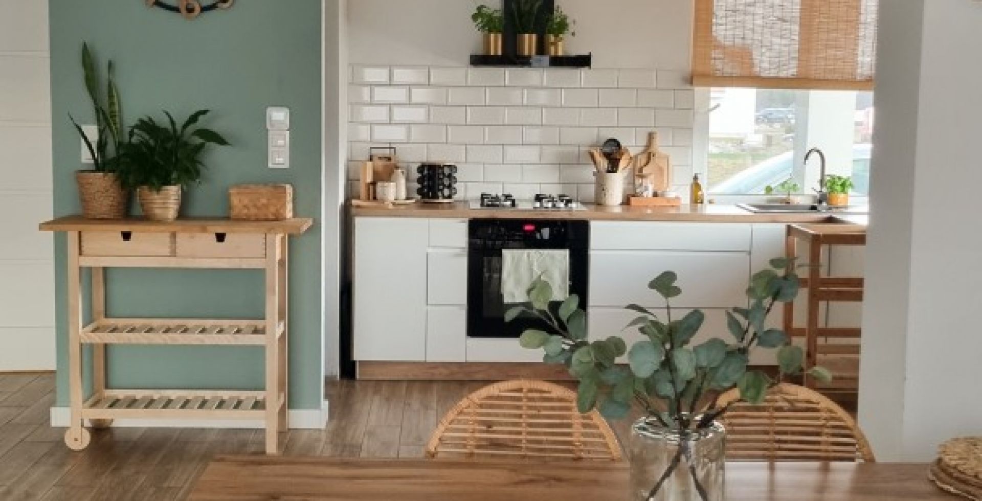 Hota decorative Sento OR Strips Black Matt - Negru Mat - Aranjament 15