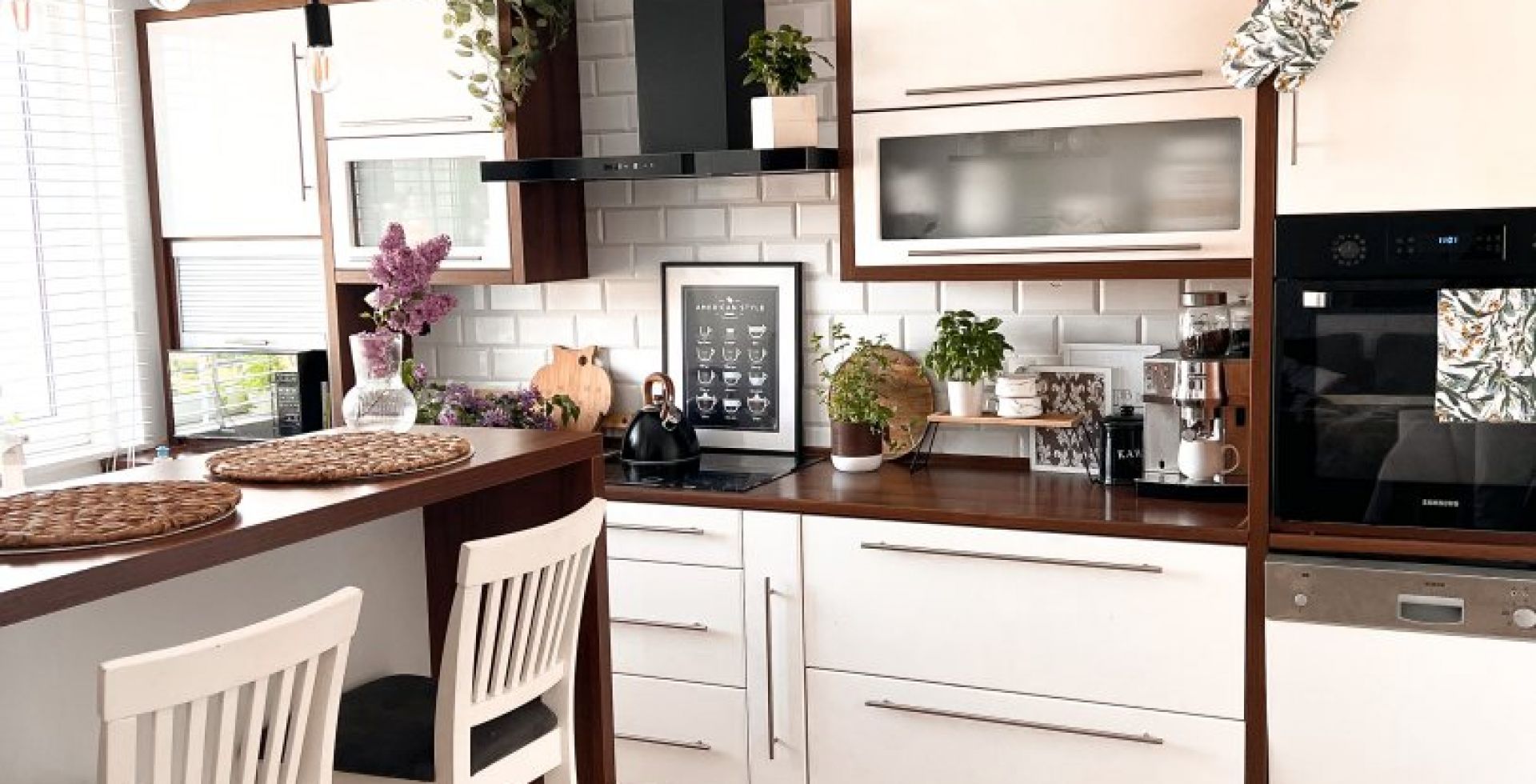 Hota decorative Sento OR Strips Black Matt - Negru Mat - Aranjament 18