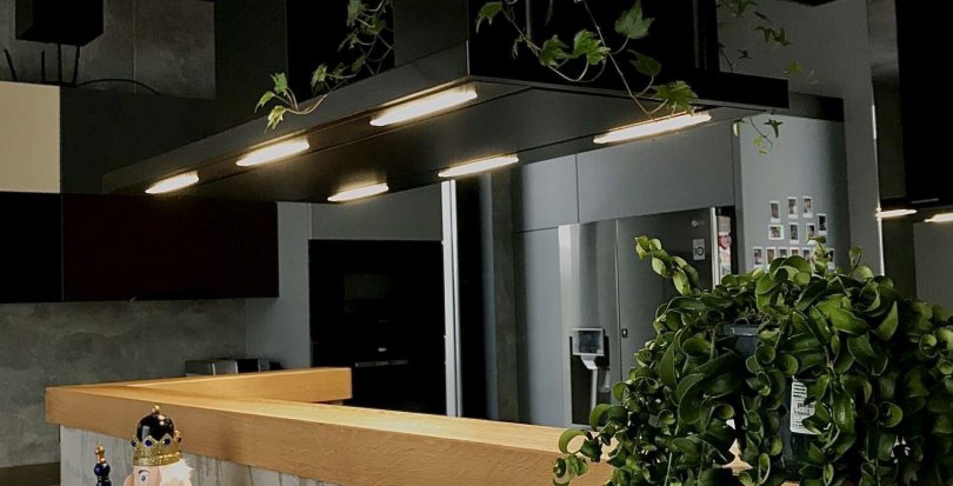 Hota insula Metropolis Black Matt - Negru Mat - Aranjament 10