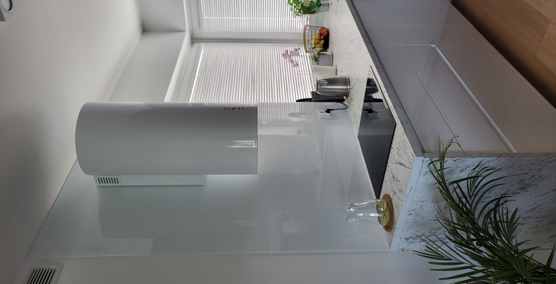 Hota decorative Cylindro OR White Matt - Alb Mat - Aranjament 26