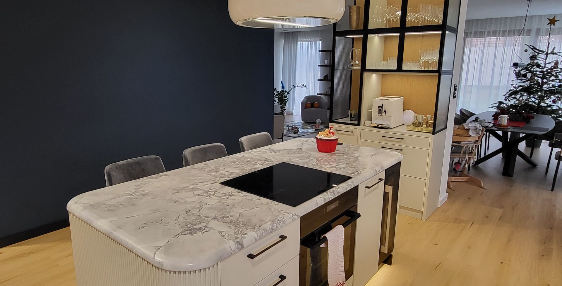 Hota insula Ceramic White - Alb - Aranjament 4