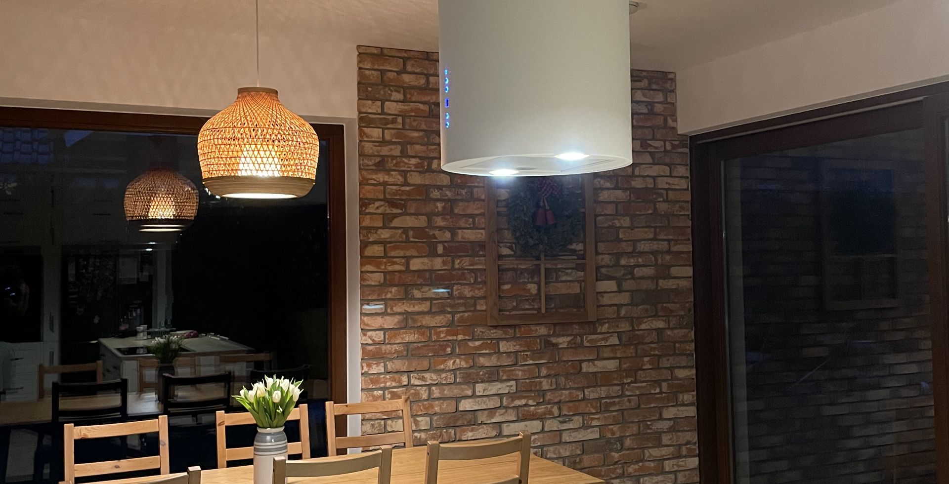 Hota insula Cylindro White Matt - Alb Mat - Aranjament 3