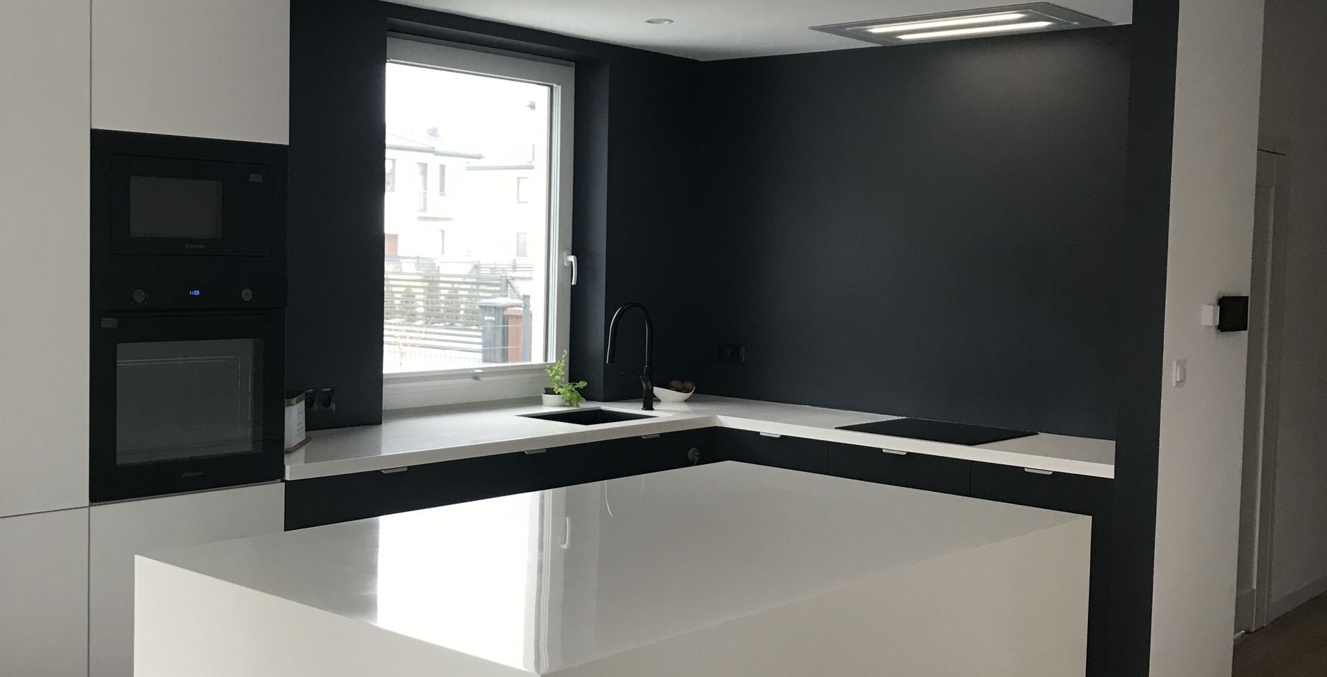 Hota De tavan Grand Super Slim White - Alb - Aranjament 35