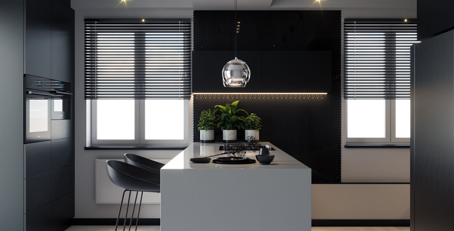 Hota De tavan Planet White - Alb - Aranjament 4