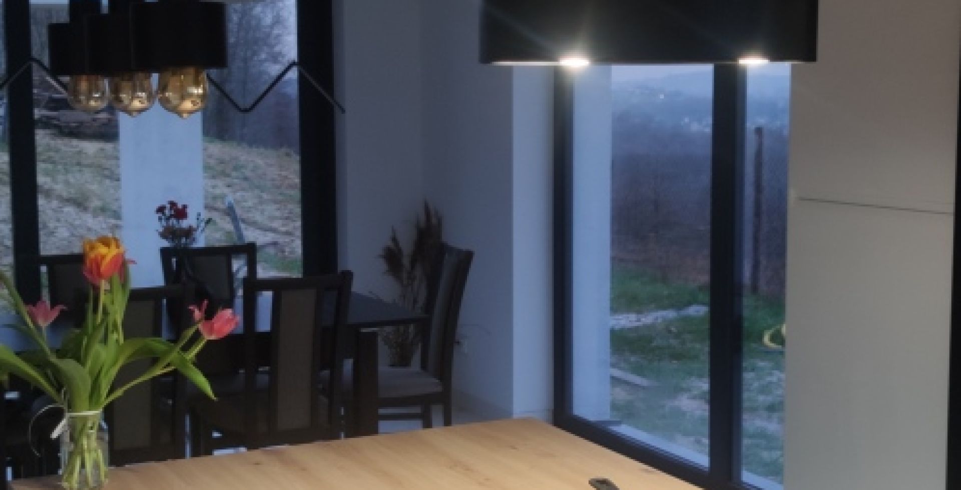 Hota insula Cylindro Black Matt - Negru Mat - Aranjament 105