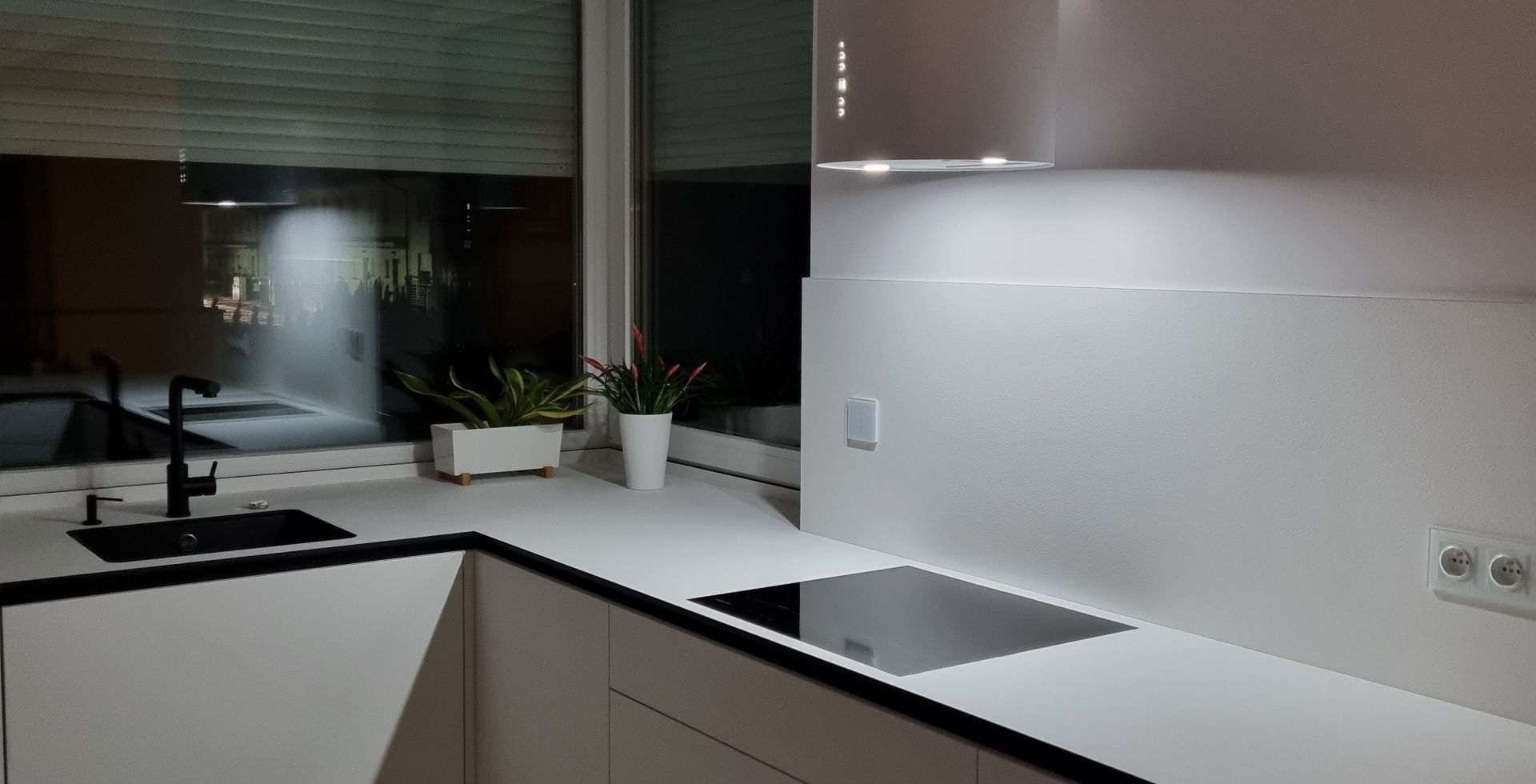 Hota decorative Cylindro OR White Matt - Alb Mat - Aranjament 29