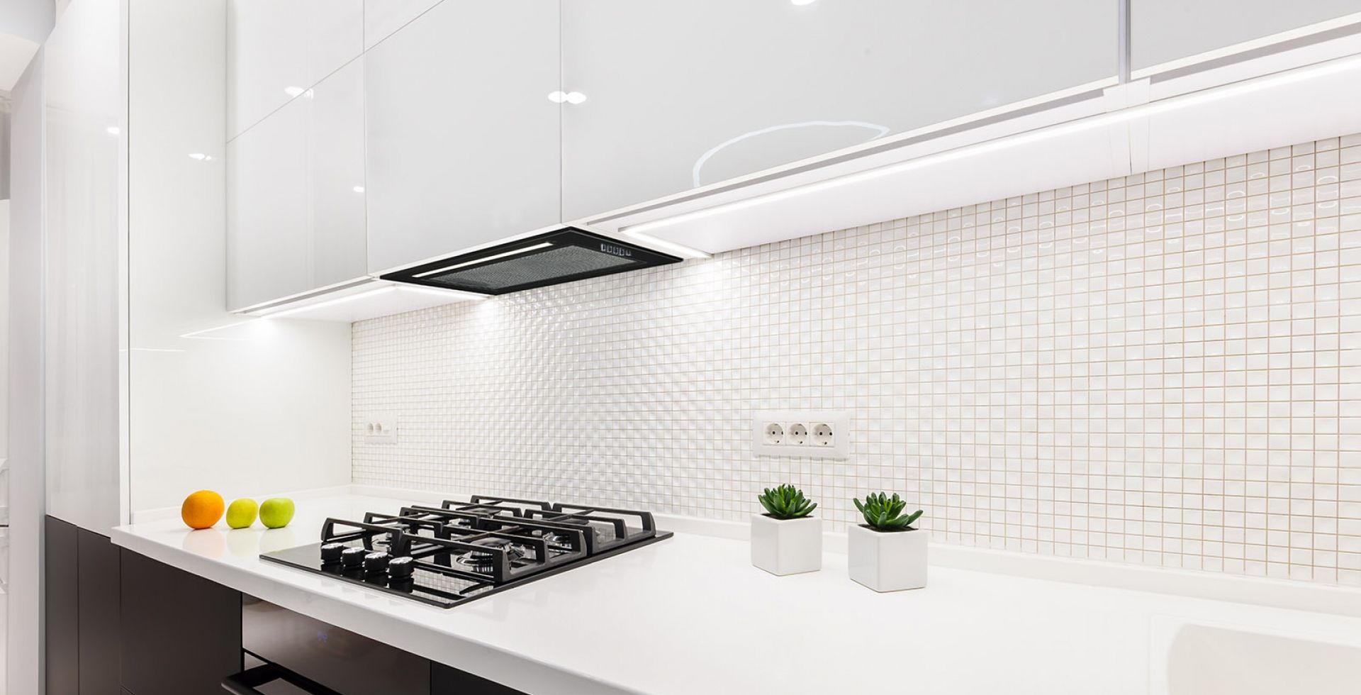 Hota Incorporabile Lando Plus Black Matt - Negru Mat - Aranjament