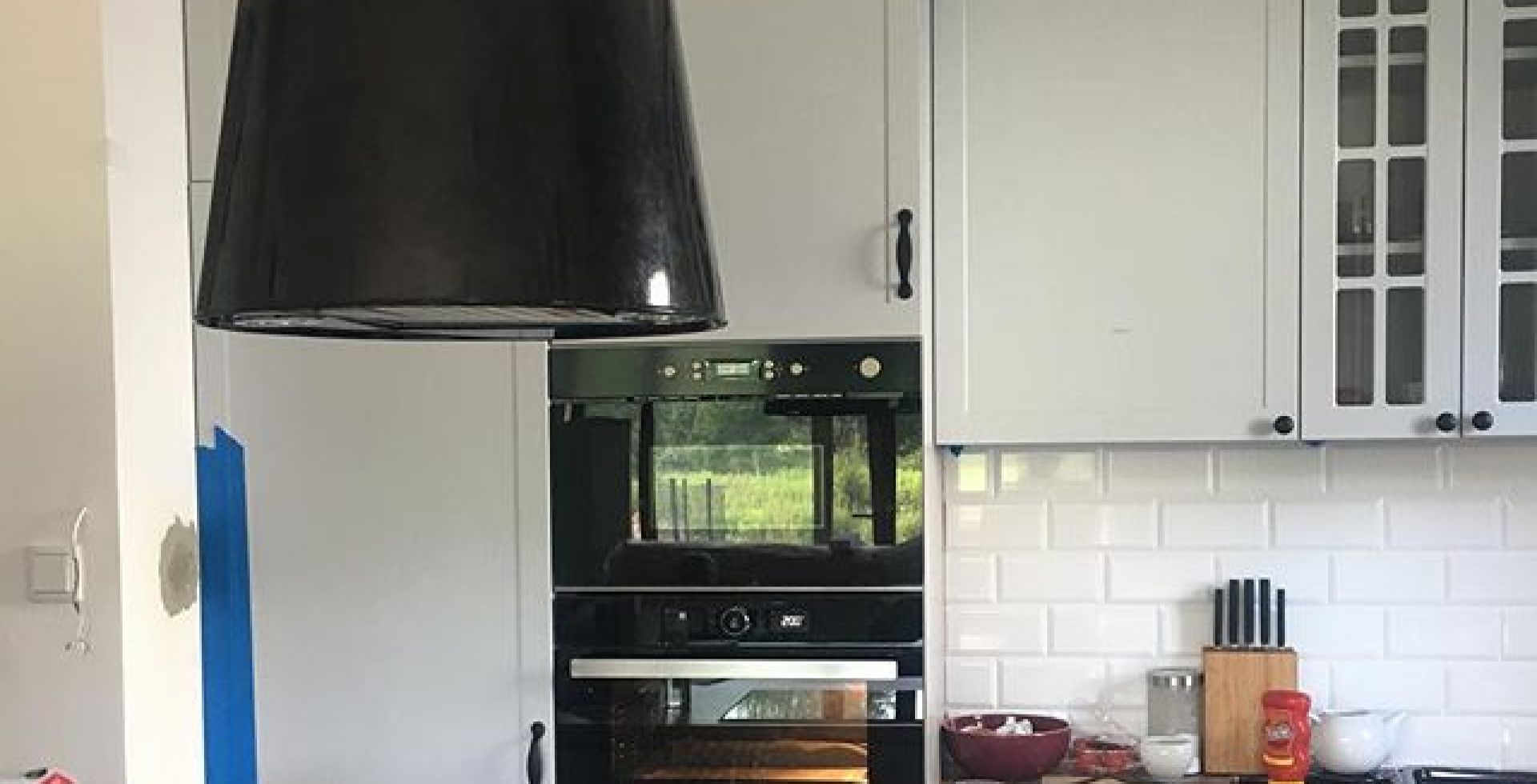 Hota insula Ameris Black Matt - Negru Mat - Aranjament 9