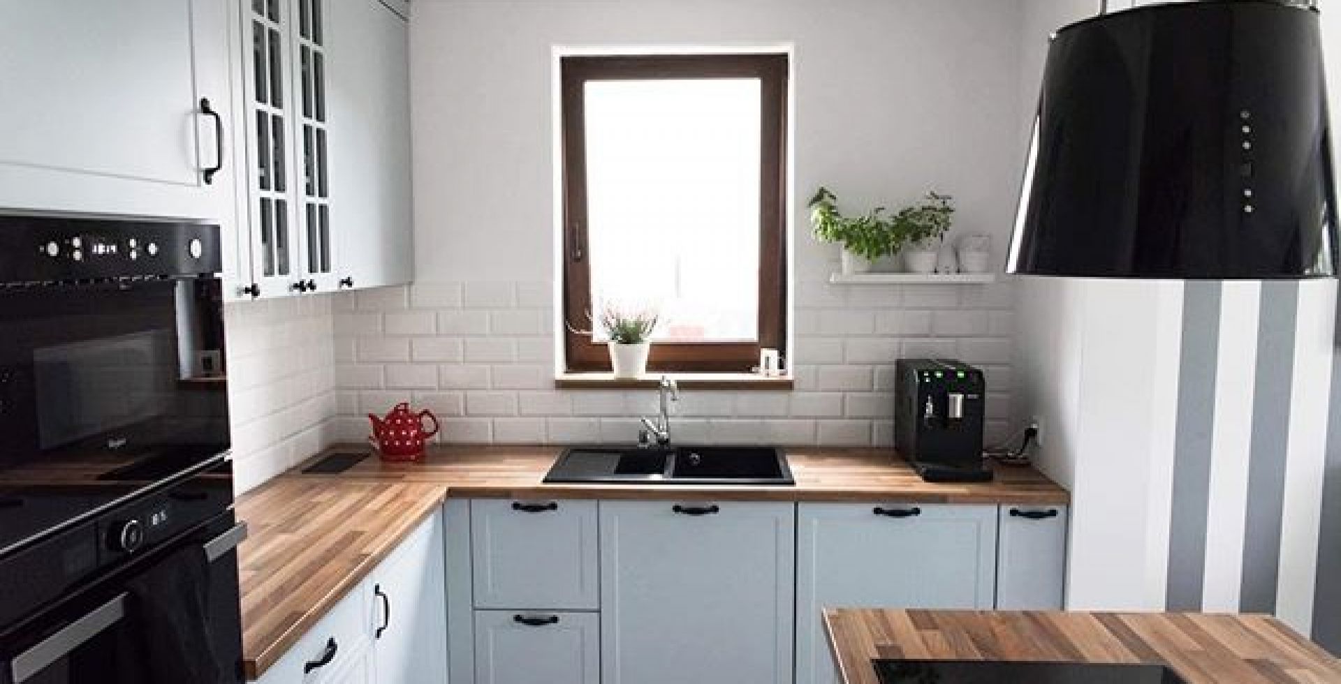 Hota insula Ameris Black Matt - Negru Mat - Aranjament 10