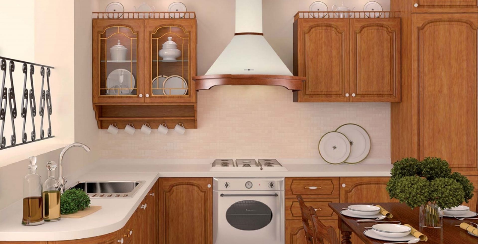 Hota Country Rustic Ecru - Ecru - Aranjament 14