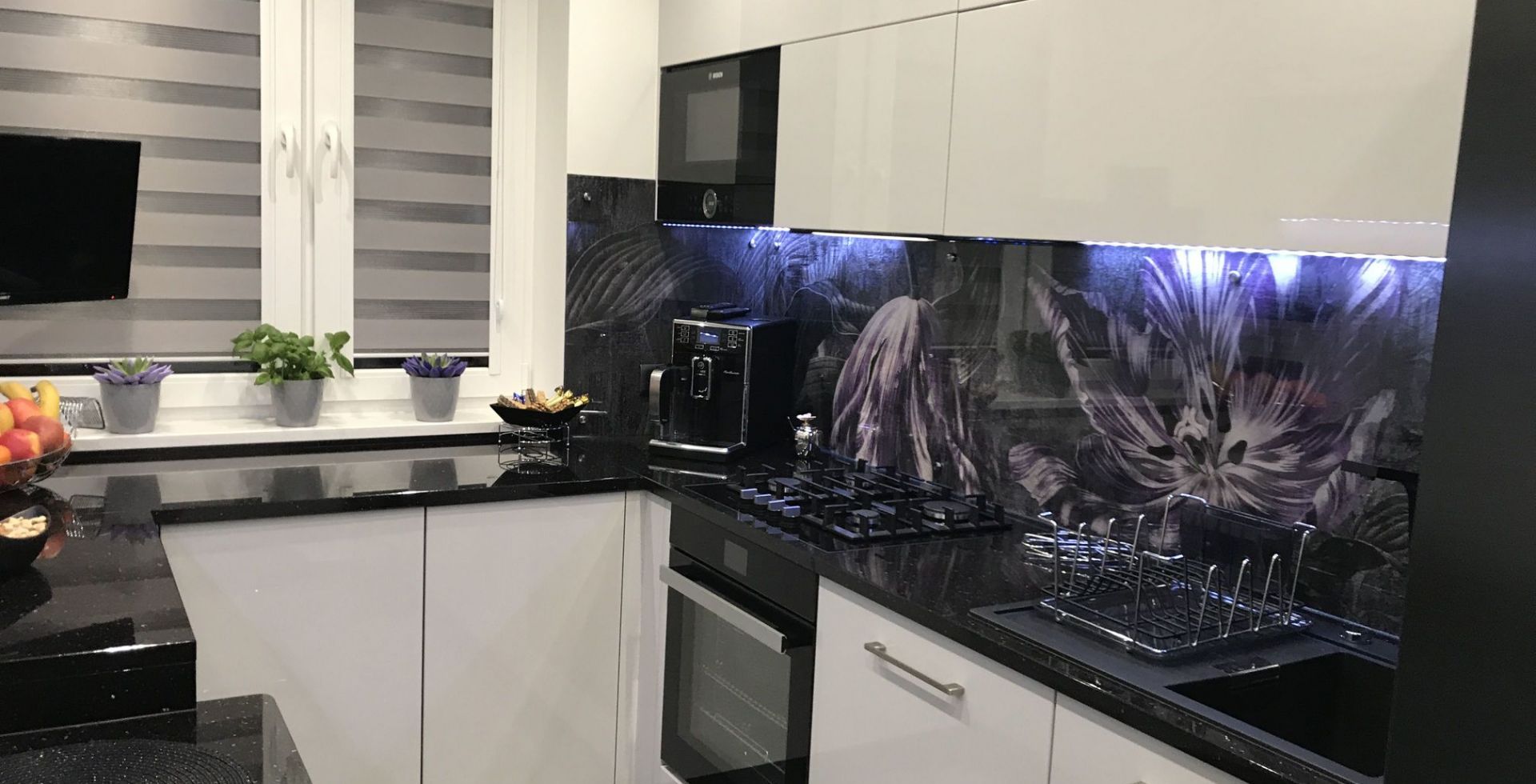 Hota Incorporabile Lando Glass Black - Negru - Aranjament 10