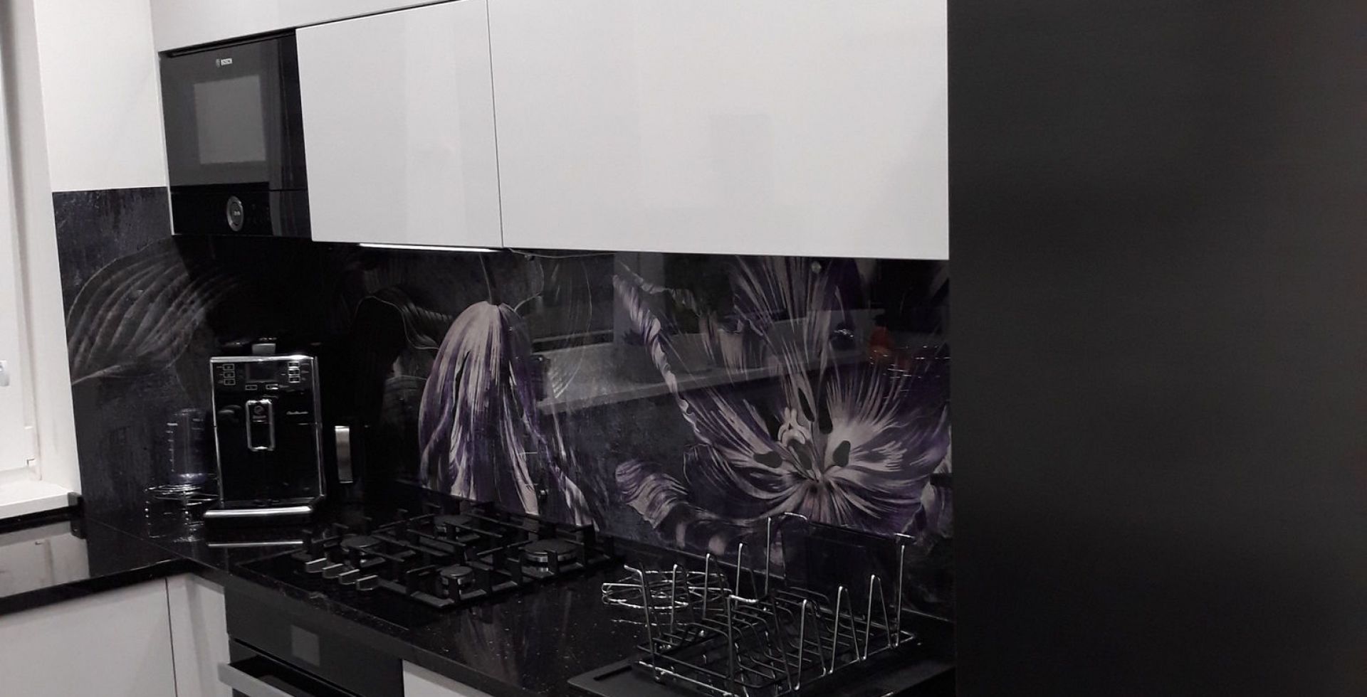 Hota Incorporabile Lando Glass Black - Negru - Aranjament 11