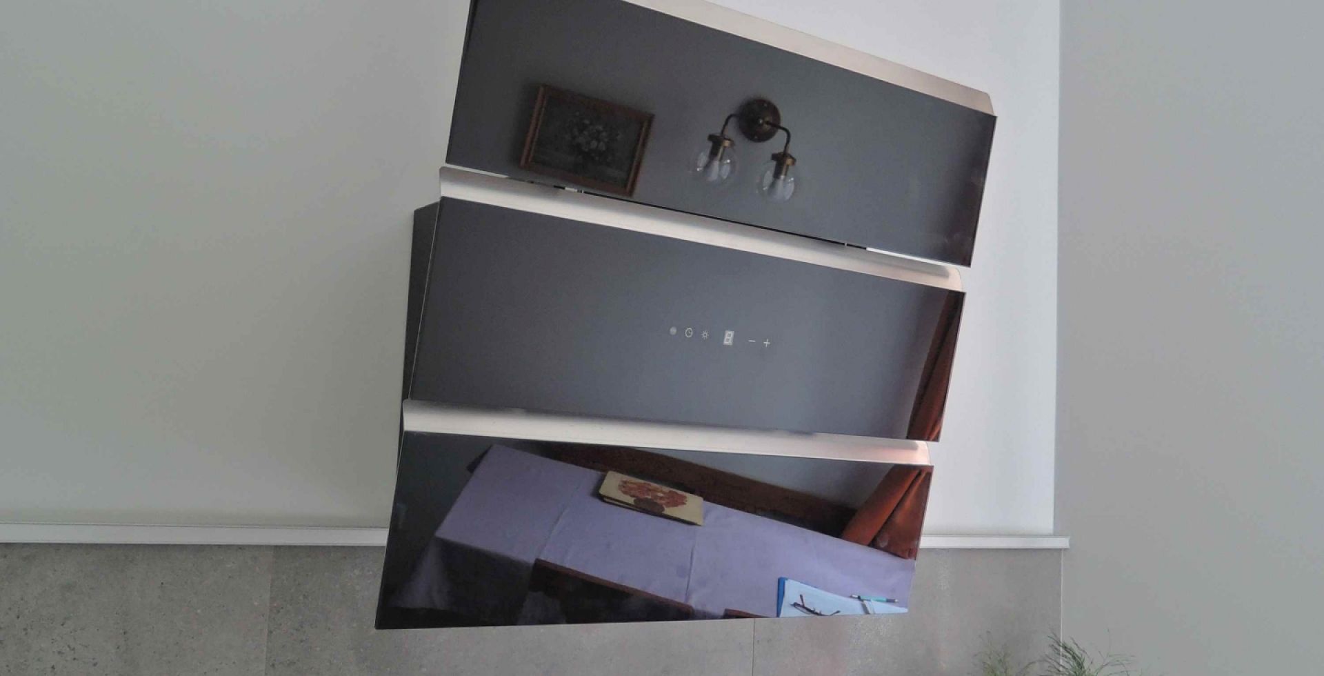 Hota decorative Merido Black - Negru lucios - Aranjament 16