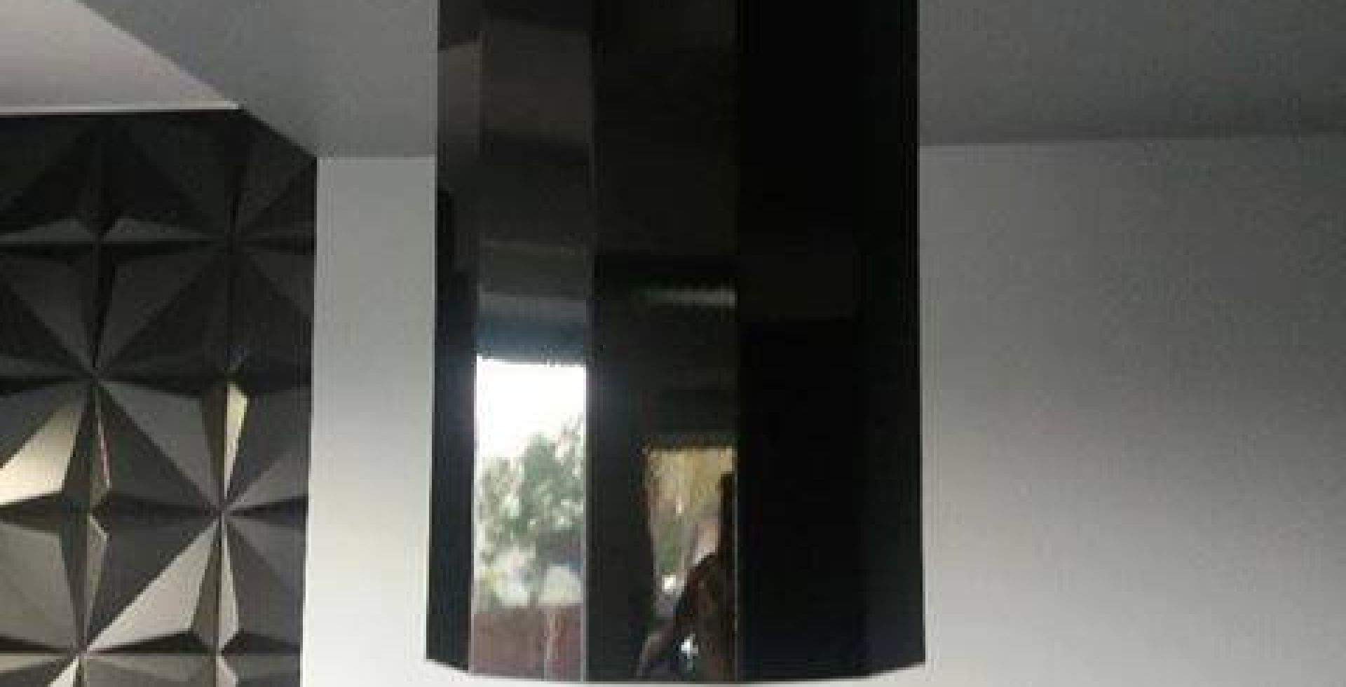 Hota insula Viva Black Matt - Negru Mat - Aranjament 7